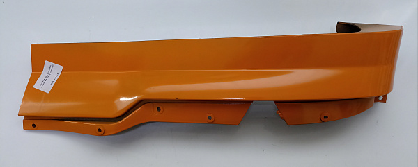 Накладка бампера правая (желтая) F2000 Shacman