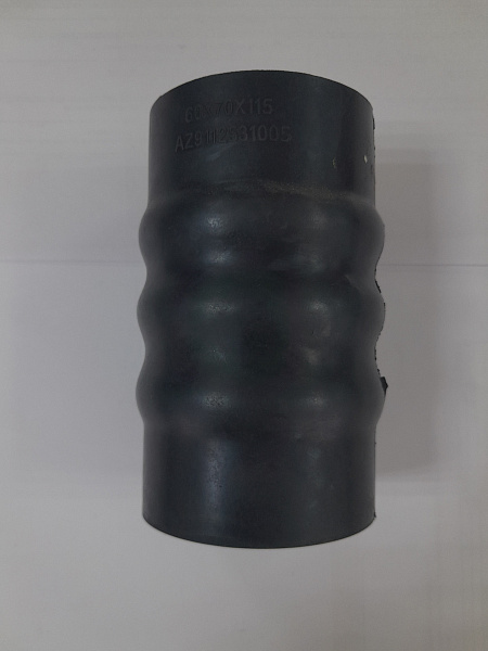Патрубок радиатора нижний Shaanxi d=60 L=120