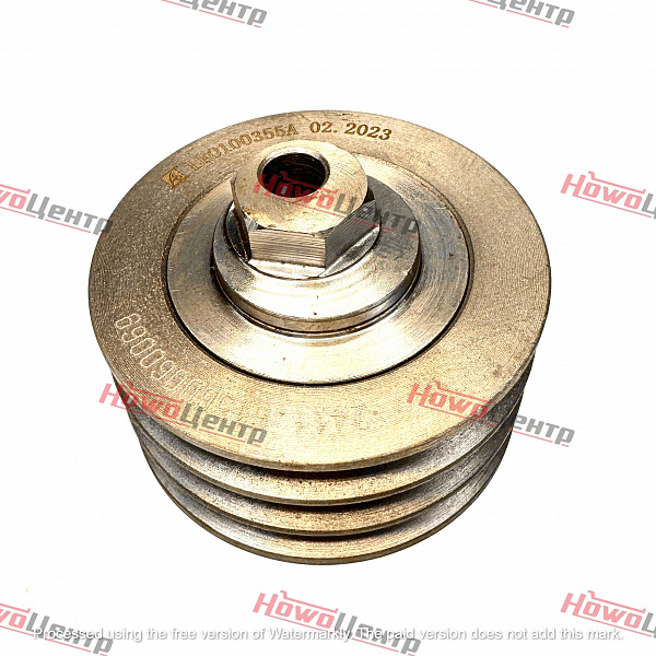 Ролик натяжителя WD615 WP10 Евро 2 (3 клиновой) Howo LEO100355A