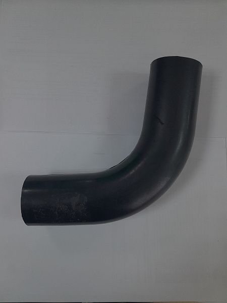 Патрубок радиатора Г-образный d45x163-120  Qinyan