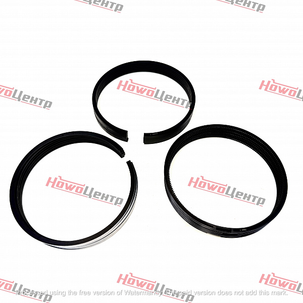 Кольца поршневые на двигатель WD615 (HUATAI) Howo 612600030058